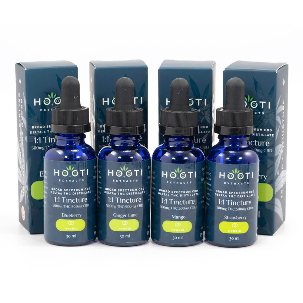 Hooti-500MG-1to1-Hybrid-Tinctures-Bundle (1) 1000mg 1:1 Hybrid Tinctures