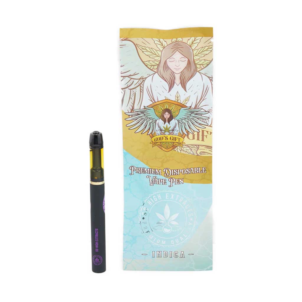 So High Extracts Disposable Pen – God’s Gift 1ML So High Extracts Disposable Pen – God’s Gift