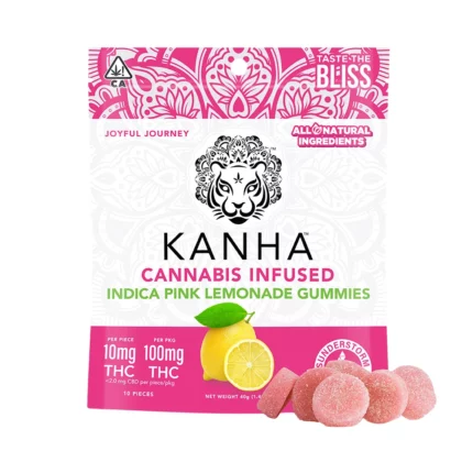 Kanha Gummies Pink Lemonade