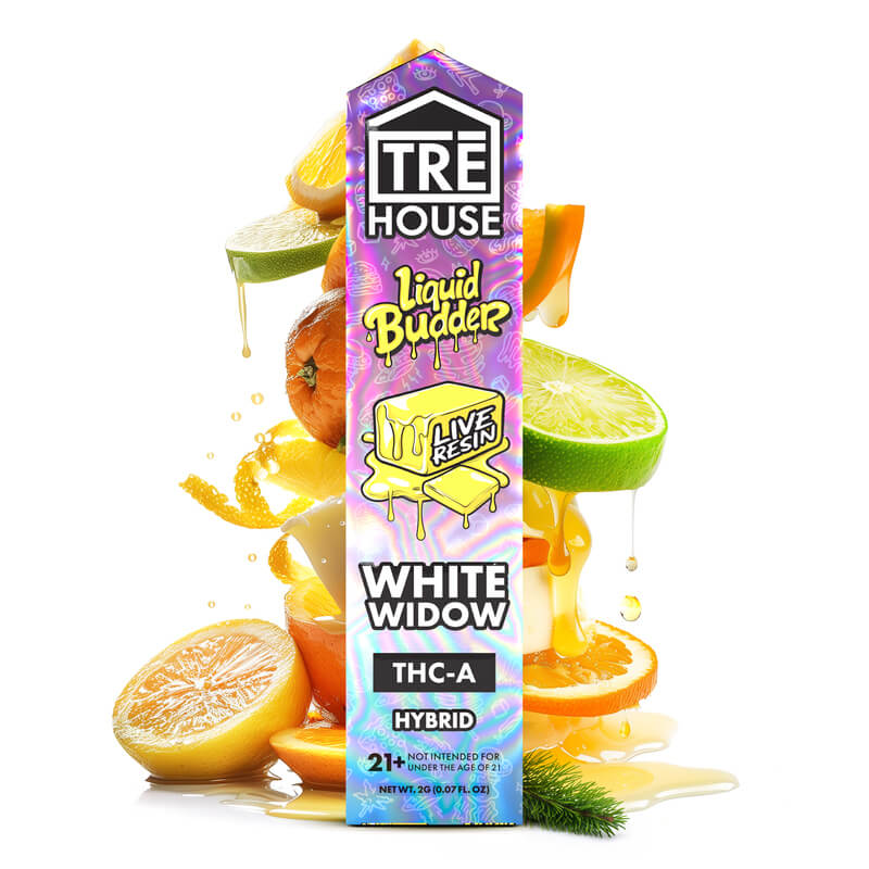 trehouse-photo-render-2g-vape-pen-white-widow-fp-may-03-2024-1 Tre House Live Resin Liquid Budder THC-A Vape