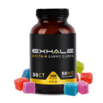 Exhale Wellness Delta-8 Gummy Cubes